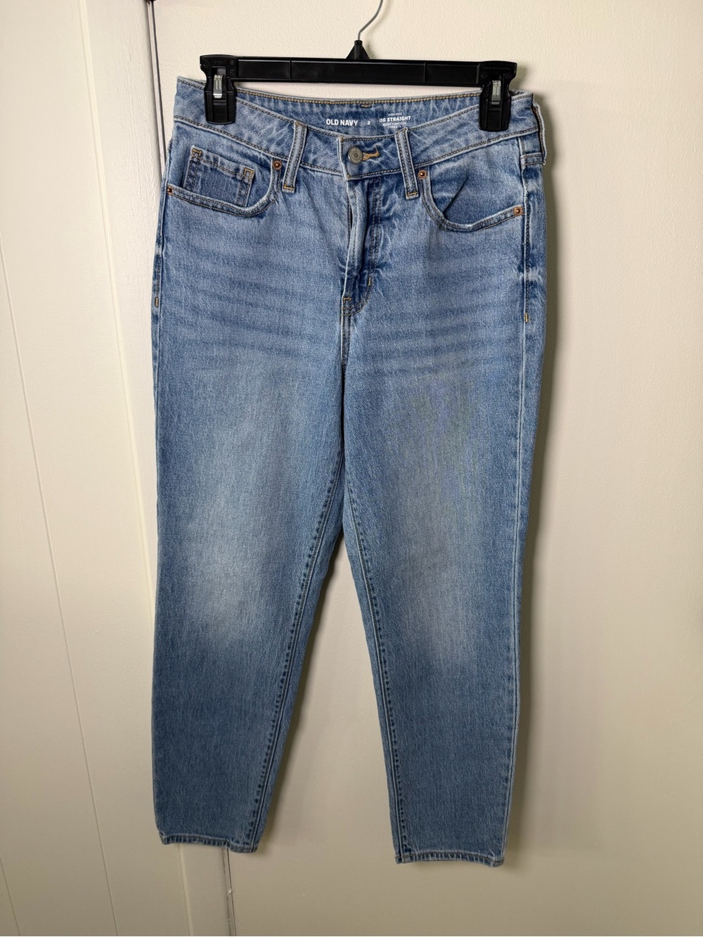 Old Navy High‑Rise OG Straight Jeans | Women’s 2 | EUC